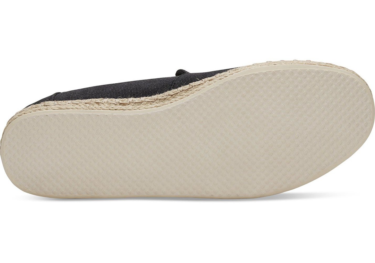 Toms Alpargata Rope Espadrille Black - Mens - 71829-FHUQ